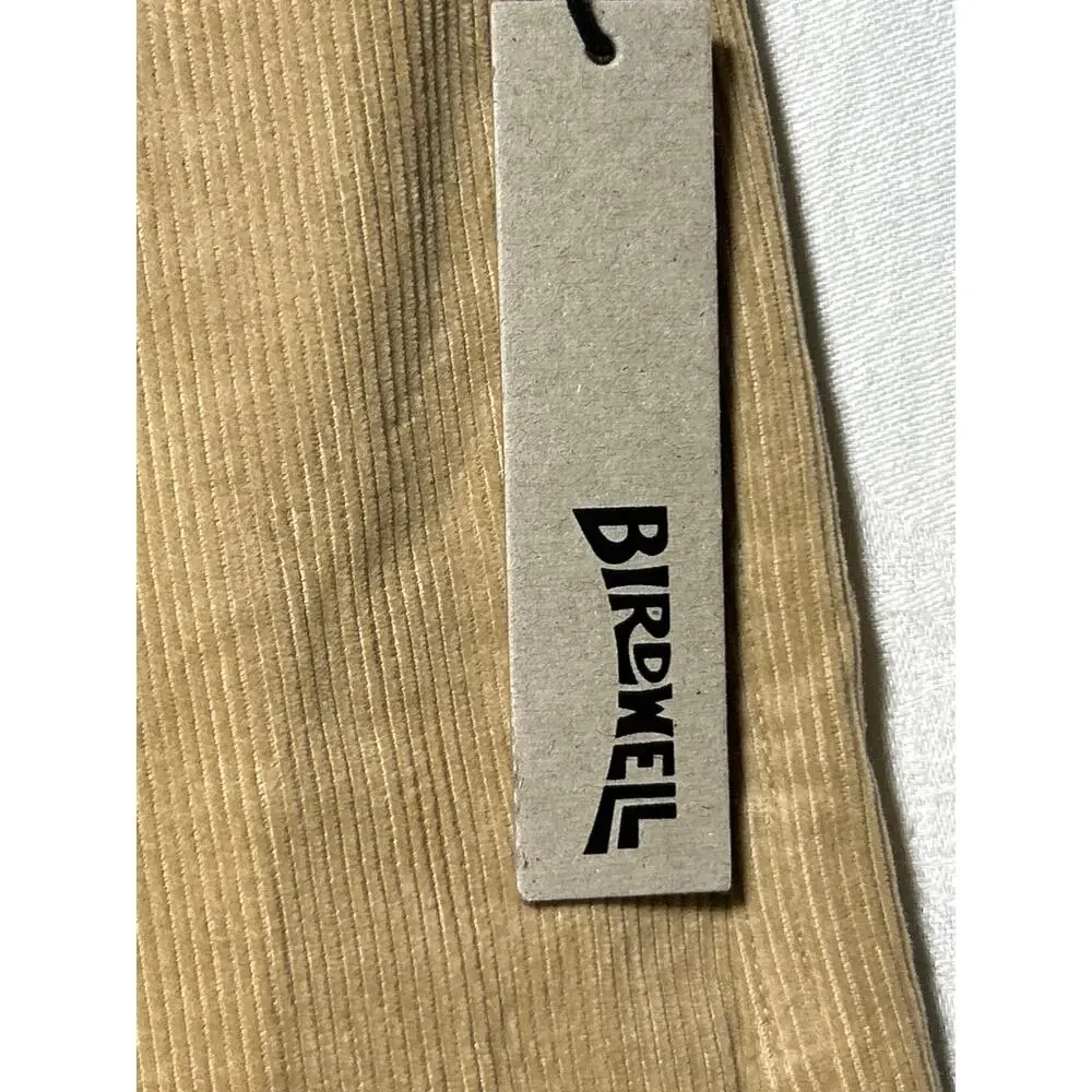 Birdwell Beach Britches Corduroy Shorts XXL Tan NEW Lace Up Drawstring Pockets